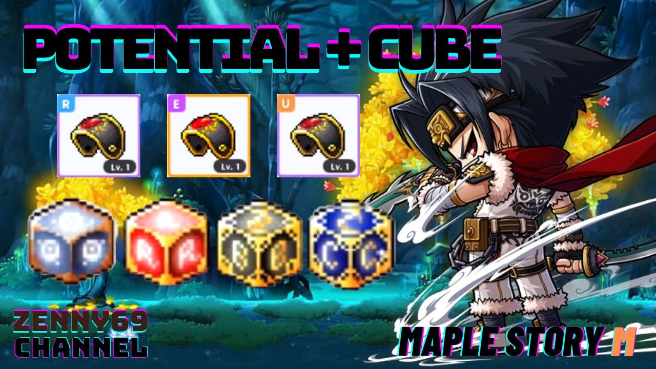 MapleStory M วิธีทำ Potential เบื้องต้น YouTube