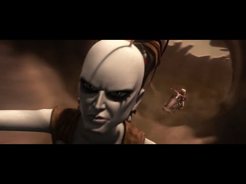 Ahsoka Tano & Aurra Sing Speeder Bike Chase on Florrum - STAR WARS: THE