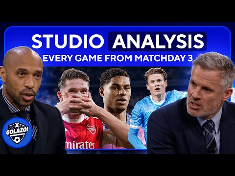 Carragher, Henry & Dempsey analysis of Arsenal, Barcelona & Man City 📝 | UCL Today