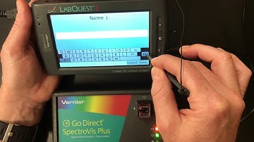 Using the Vernier SpectroVis Plus