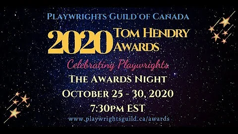 2020 Tom Hendry Awards - Comedy & Musical Award Ni...