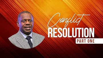 Conflict Resolution -Part 1