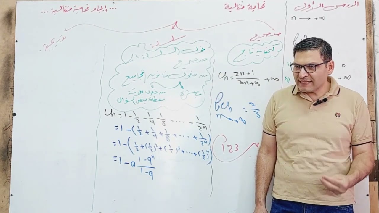 الدرس الأول نهاية متتالية