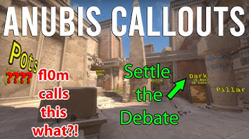 Anubis CS2 Callouts - Detailed, Visual Callout Map (Made in 2023)
