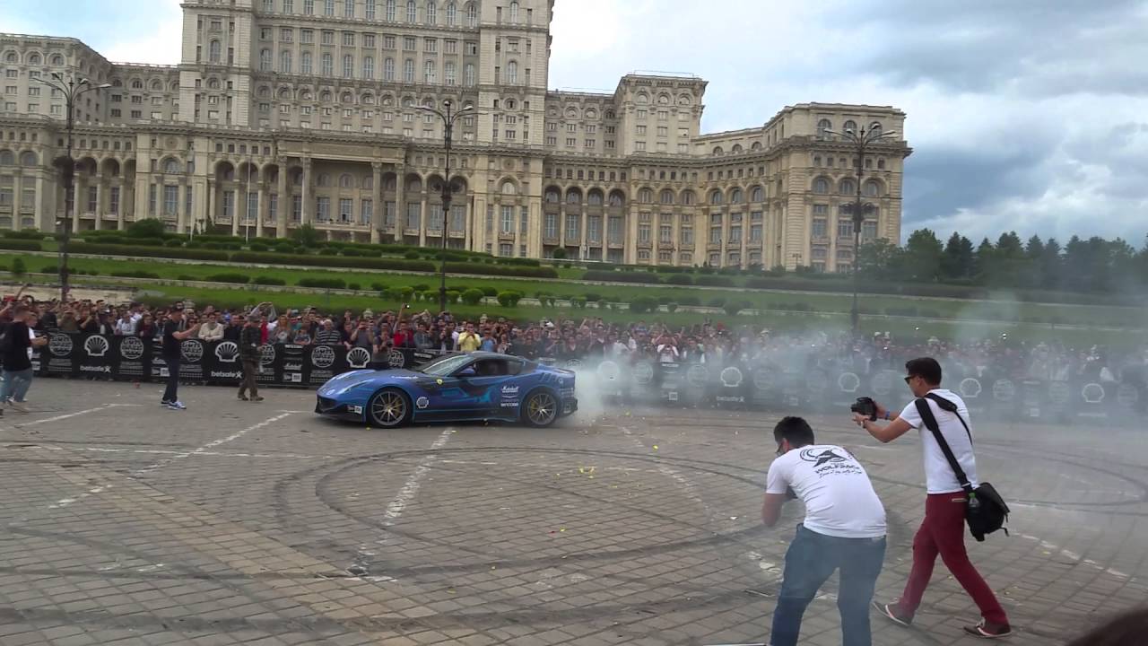 Josh Cartu doing doughnuts for Bucharest | Gumball 3000 [60 fps]