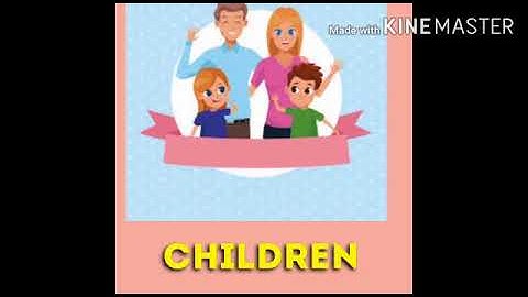 MLZS JHANSI CLASS 1 EVS Chapter 1 My Family Lecture 1