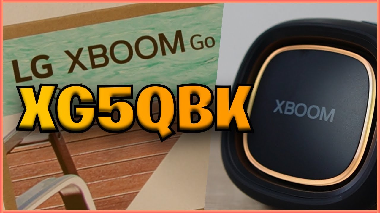 LG Altavoz Bluetooth XBOOM GO XG5QBK