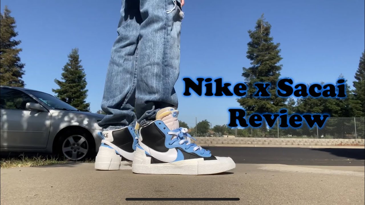sacai x nike blazer blue