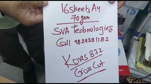 Kores Easy Cut 872 Paper Shredder | 16 Sheets Capacity | 60 Mins Continuous Run