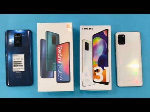 Samsung Galaxy A31 vs Xiaomi Redmi Note 9