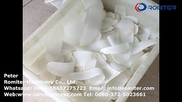 Automatic Long Strip Slicing Cutting Machine for Carrot Radish Cassava and Potato