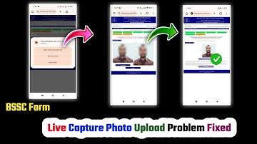 📢 BSSC Office Attendant Mobile Se Live Photo Kaise Upload Kare✅How to Upload Capture Live Photo 2025