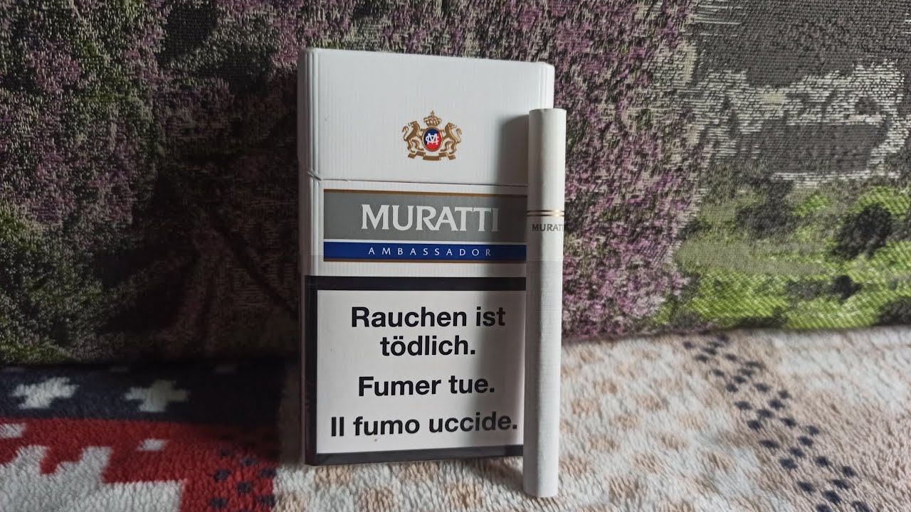 muratti cigarettes  Ambassador Silver Slims  Colligatum MURATTI Ambassador -  