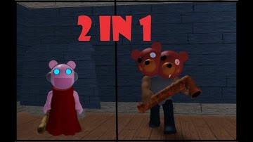 HOW TO GET "TWISTED BEAR" AND "THE REAL BOT PIGGY!" SECRET BADGES! | Roblox