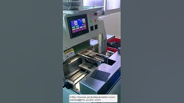 V CUT PCB depaneling speed 0.5 seconds Motorized circuit Boards cutting machine