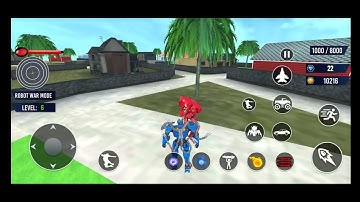 Octopus Robot Car - Robot Game