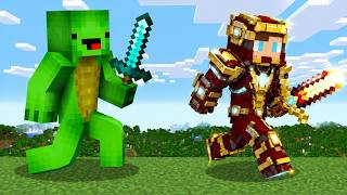 OVERPOWERED IRONMAN Speedrunner VS Hunter in Minecraft