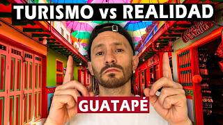 Las dos caras del pueblo mas Colorido de Colombia: GUATAPÉ ¿Qué pasó aquí? ¿Lo inundaron?