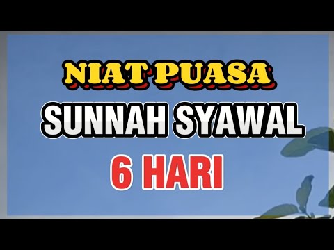 Niat Puasa Sunnah