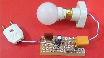 Transformerless Automatic ON/OFF Light Switch Circuit