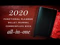 2020 Functional Planner, Bullet Journal, Commonplace Book, and Art Journal In One Moleskine Expanded