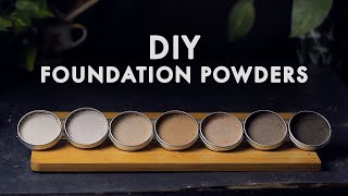 Make Any Shade Of Natural Foundation, Compact Powder at Home. Safe, Clean Makeup For All Skin Tones