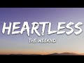 The Weeknd - Heartless (Lyrics)  | lyrics Zee Music