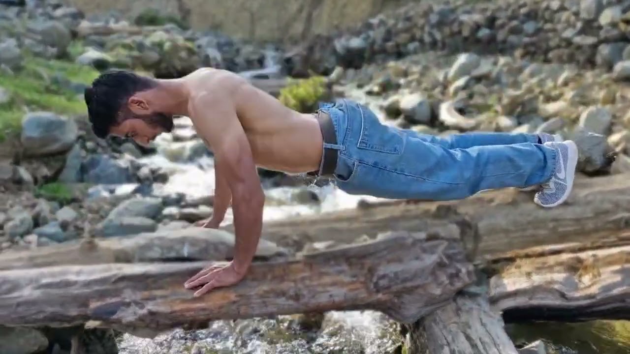 Flex in the beauty of nature 