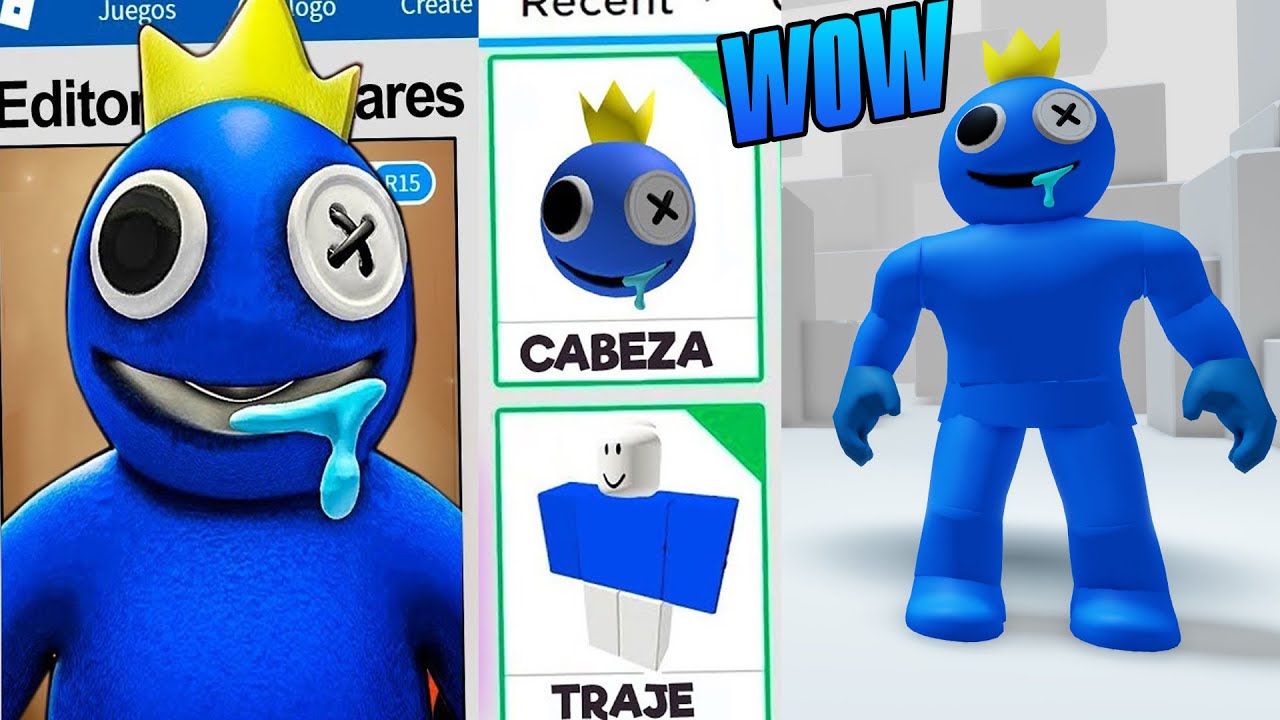 Blue rainbow friends  Amigos coloridos, Roblox, Tatuagens indígenas