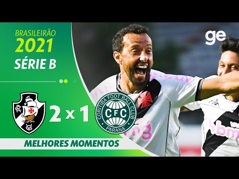 VASCO 2 X 1 CORITIBA | MELHORES MOMENTOS | 30ª RODADA SÉRIE B 2021 | ge.globo