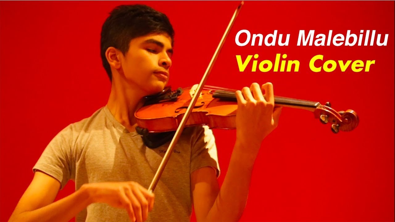 Ondu Malebillu | Violin Cover | Chakravarthy  