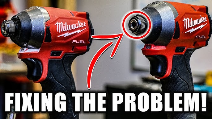 Milwaukee fuel impact driver no longer locks in driver bit. What to do? :  r/MilwaukeeTool