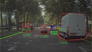 Environment Perception using Deep Neural Networks Deployed on NVidia Drive PX2