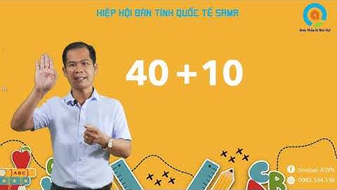 FINGER MATH NHẬT BẢN - BÀI 15: ANH BẠN NHỎ CỘNG SỐ TRÒN CHỤC (TOÁN THÔNG MINH FINGER MATH)