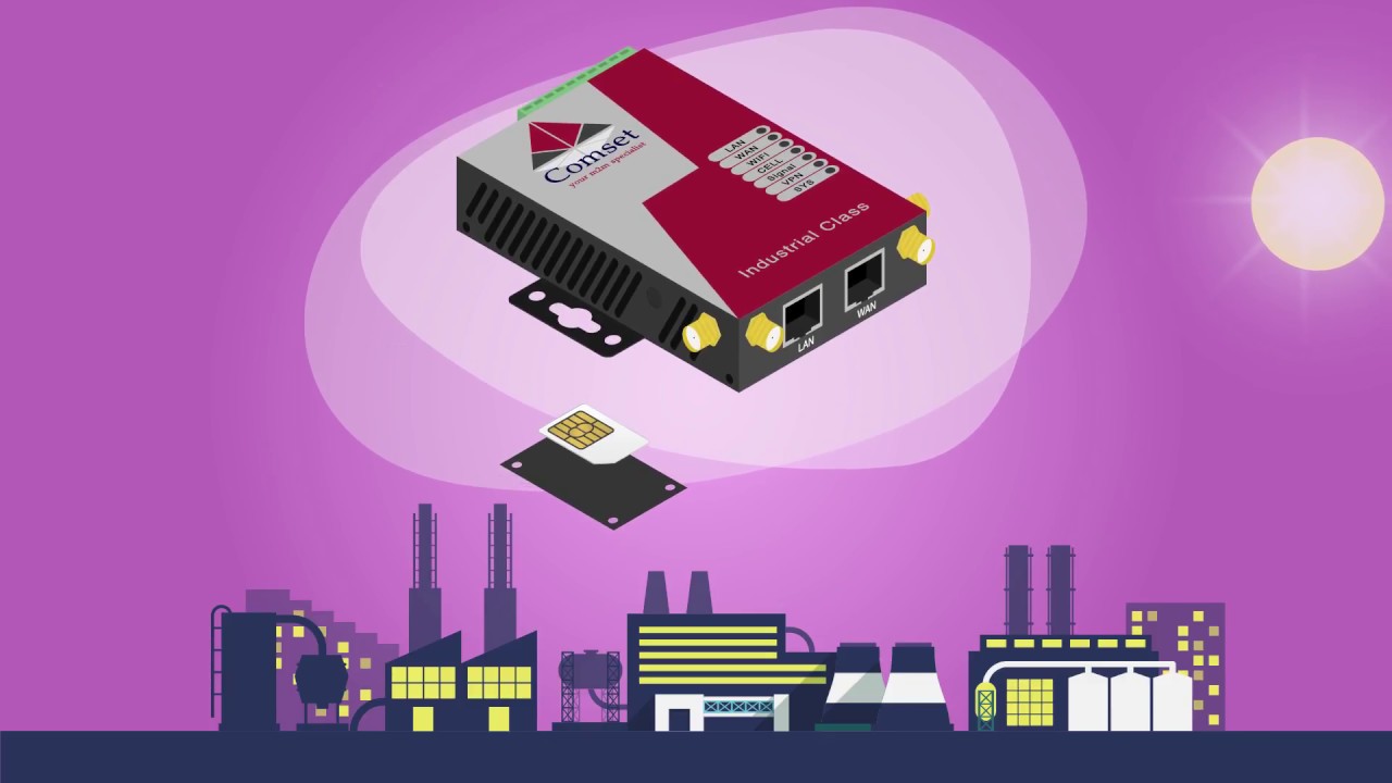 Comset CM685V 1 4G Modem Router - YouTube