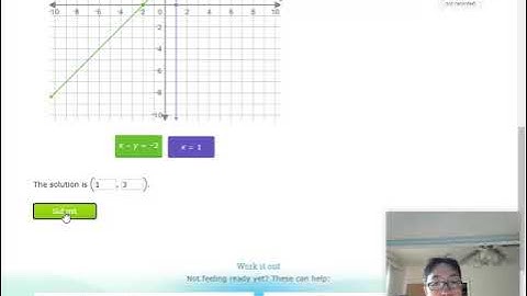 IXL Algebra 1: U2: Solve a system of equations by graphing