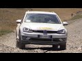 NEW VOLKSWAGEN GOLF VARIANT ALLTRACK 2016 - CLAVIERE MONTI DELLA LUNA OFF ROAD TEST DRIVE