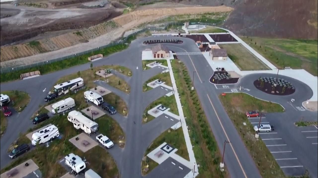 Dumbarton Quarry Campground by the Bay aerial tour YouTube