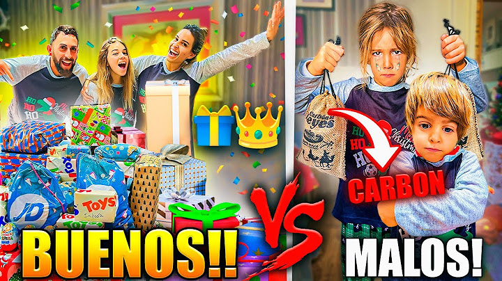 LOS REYES MAGOS NOS SORPRENDEN - DYLAN LLORA Y SE ENFADA MUCHO PORQUE LE TRAEN CARBÓN