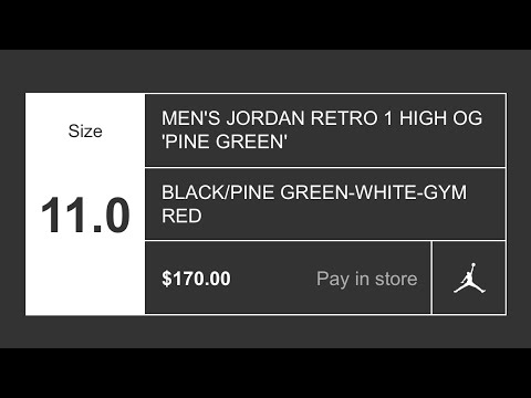 finishline jordan raffle