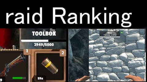 【Tribals.io】raid Damage Ranking (Shotgun,Musket,Pistol,Ironspear)　2024-7-29