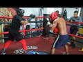 Alfredo james vs jezreel corrales sparring