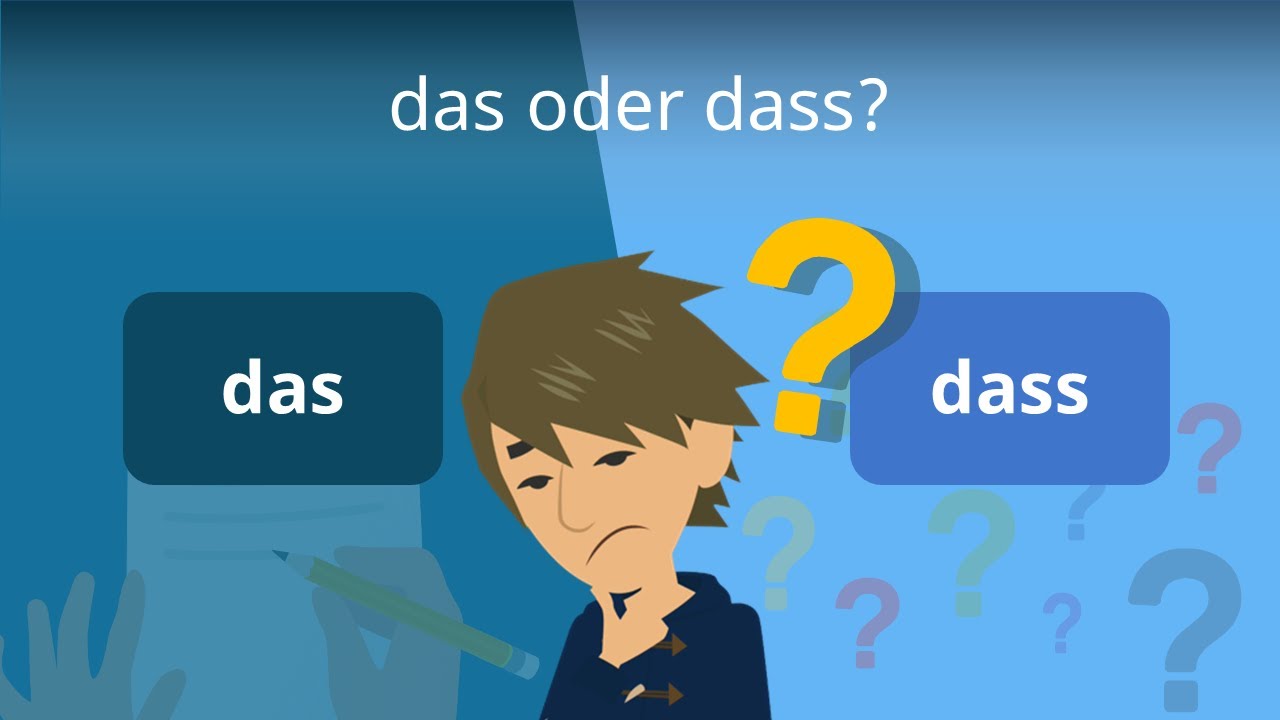das oder dass? Deutsch - Rechtschreibung | Lehrerschmidt - einfach erklärt!
