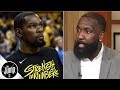 Why Kendrick Perkins thinks Kevin Durant will leave the Warriors | The Jump