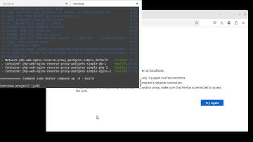 Programming {{ nginx php pdo postgres }} reverse proxy web