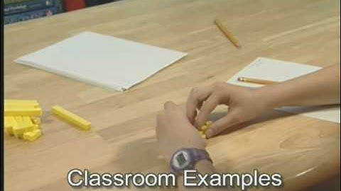 Array Concept of Multiplication with a 3x4 Display of Base 10 Blocks