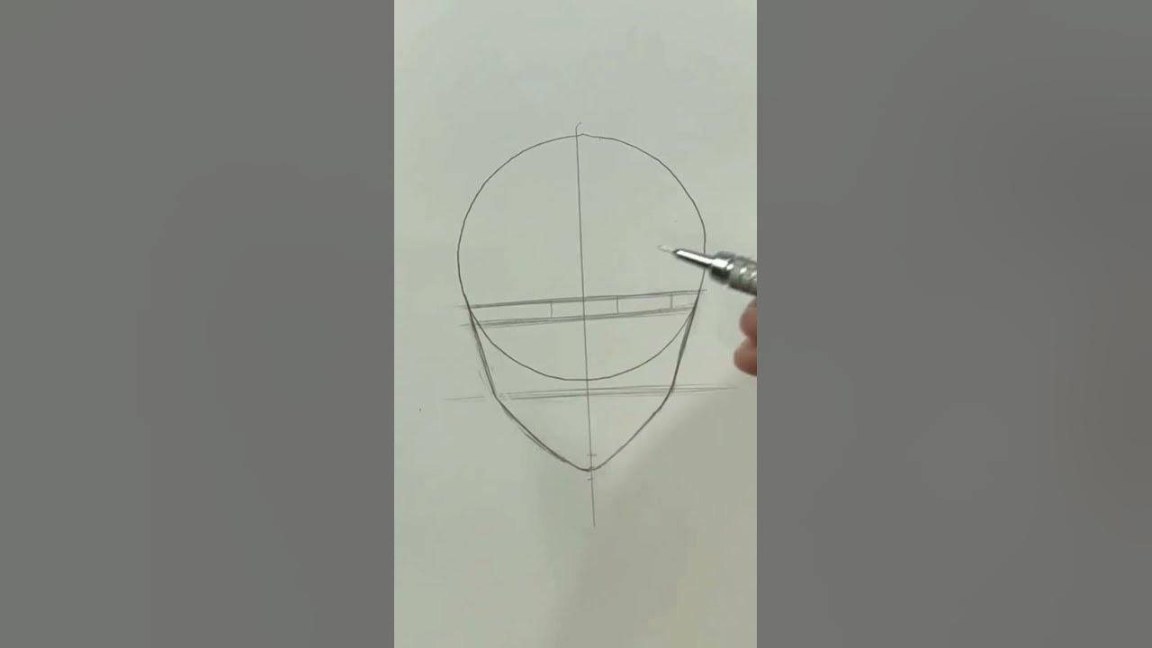 Como desenhar rosto de anime (passo a passo) - GD Artes