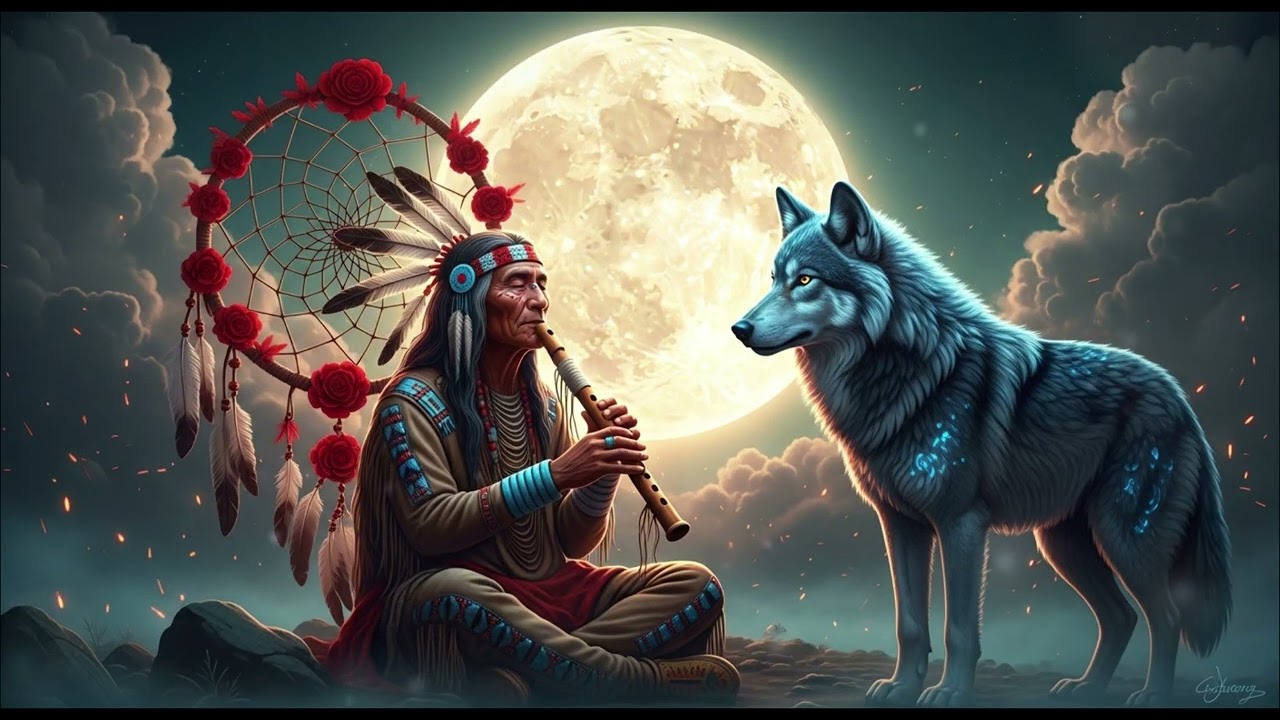 Tibetan Healing Sounds Under the Full Moon | Deep Meditation & Energy Cleansing Music