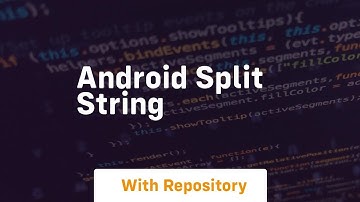 android split string