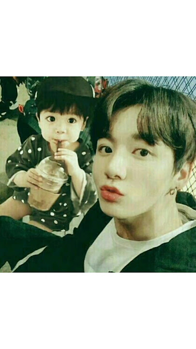 punya bayi sama Jungkook kayaknya bakal keliatan nih 🥺 #bts #jungkook #cute #shorts #jk